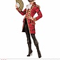 "RED JACQUARD PARADE TAILCOAT"