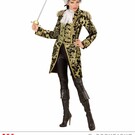 "GOLD JACQUARD PARADE TAILCOAT"