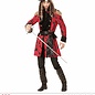 "RED JACQUARD PARADE COAT"