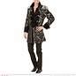 "SILVER JACQUARD PARADE COAT"