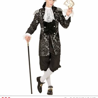 "SILVER JACQUARD PARADE COAT"