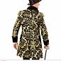 "GOLD JACQUARD PARADE COAT"