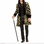 "GOLD JACQUARD PARADE COAT"