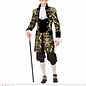 "GOLD JACQUARD PARADE COAT"