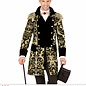 "GOLD JACQUARD PARADE COAT"