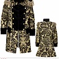 "GOLD JACQUARD PARADE COAT"
