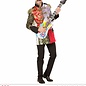 "JACQUARD PATCHWORK PARADE COAT"