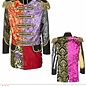 "JACQUARD PATCHWORK PARADE COAT"