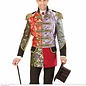 "JACQUARD PATCHWORK PARADE COAT"