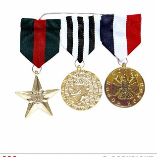 Pk 12 Set of 3 "MEDALS OF HONOR"