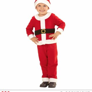 "SANTA CLAUS" (jacket, pants, hat)
