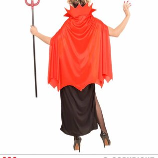 "DEVIL" (dress, cape, horns)