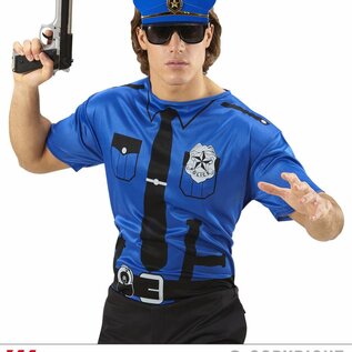 Pk  6 "POLICE OFFICER T-SHIRT"