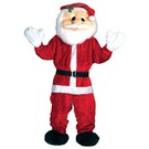 Kerstman pak de luxe mascotte