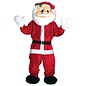 Kerstman pak de luxe mascotte