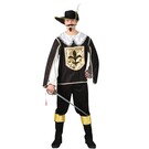 Musketier pak zwart