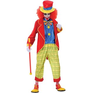 Maffe clown kostuum Adriaan