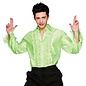 Rouche blouse groen
