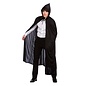 Zwarte cape 132cm