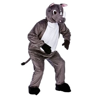 Nijlpaard pak mascotte