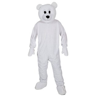 Ijsbeer pak mascotte