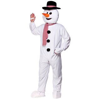 Sneeuwman pak mascotte