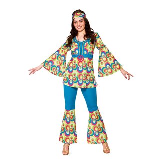 Funky Hippie kostuum voor dames
