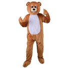 Teddybeer pak mascotte