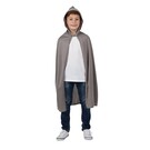 Grijze cape voor kinderen