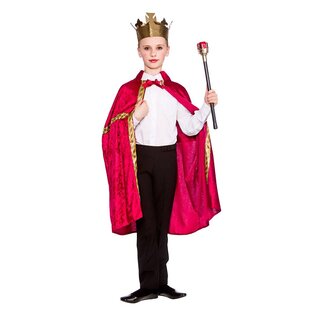 Koningsmantel rood voor kinderen