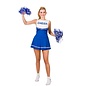 Hoge School Cheerleader jurkje in blauw