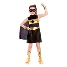 Super Hero jurkje Tine in zwart