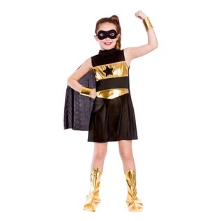 Super Hero jurkje Tinein zwart