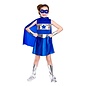 Super Hero jurkje in blauw