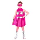 Super Hero jurkje in roze