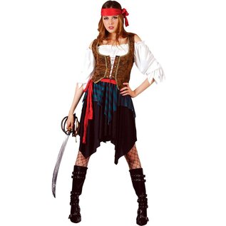 Caribische piraten dames kostuum