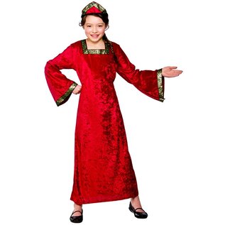 Markiezinnen  jurk Mila in rood