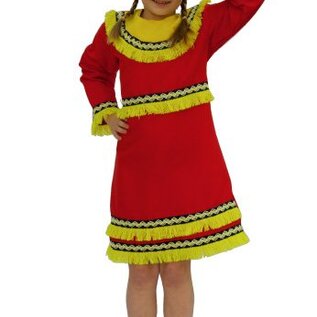Mooi indianen kostuum voor meisjes