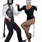 Carnavals-accessoires: poezen-set met masker en staart