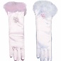 Feestartikelen: Lange kinderhandschoenen glamourgirl
