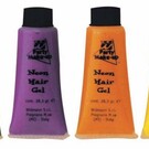 Carnavals make up: Haargel kleur met kam