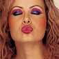 Carnavals make up: Glitterset met borstel pink