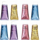 Carnavals make up: Haargel glitter met kam