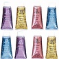 Carnavals make up: Haargel glitter met kam