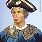 Carnavalshoed: Piraten tricorn