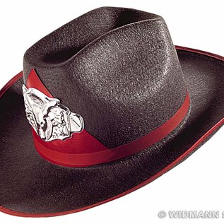 Carnavalsartikelen: Cowboyhoed met decoratie