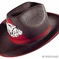 Carnavalsartikelen: Cowboyhoed met decoratie