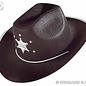 Carnavalsartikelen: Cowboyhoed met decoratie