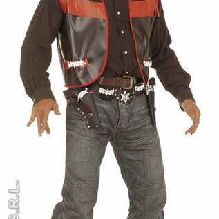 Carnavalsartikelen: Cowboyhoed met decoratie