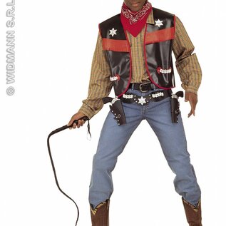 Carnavalsartikelen: Cowboyhoed met decoratie